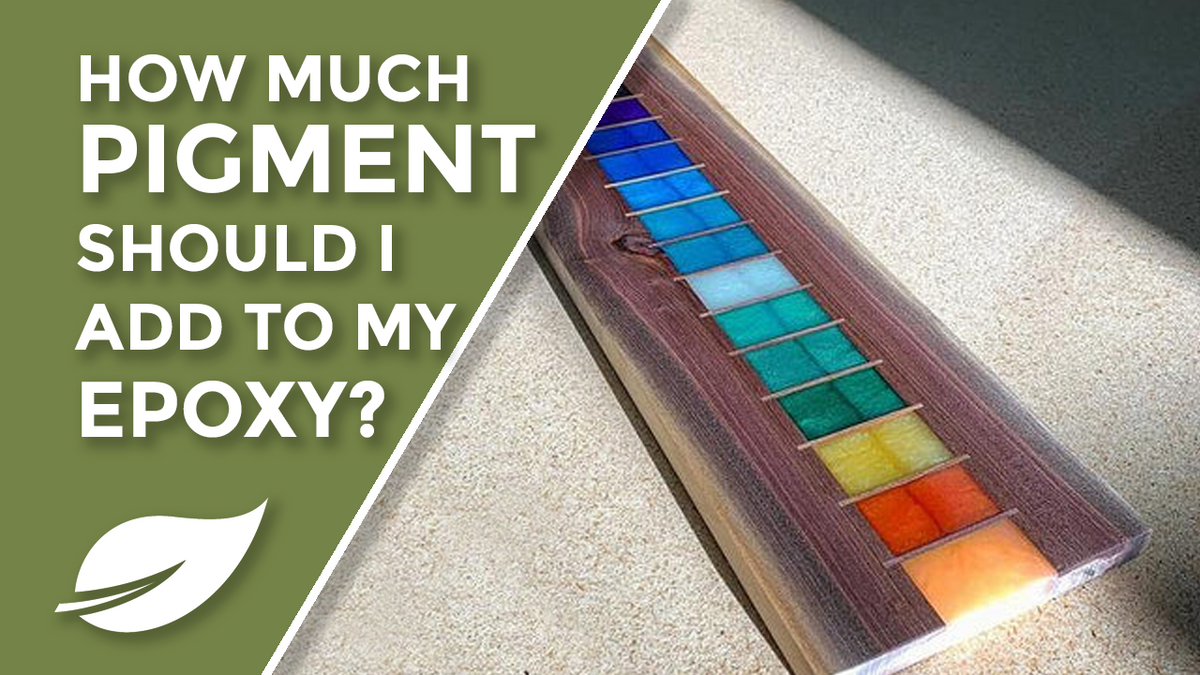 4 Reasons To Add Color Pigments To Epoxy